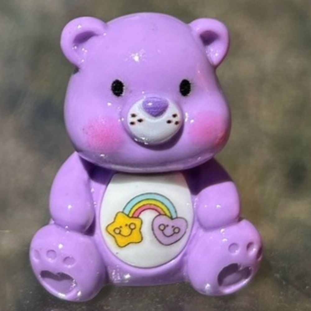 Purple care bear